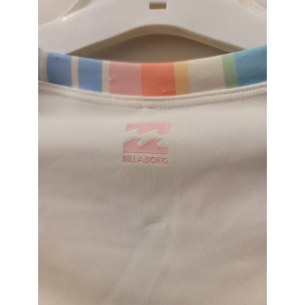 Billabong Girl's Stoked On Stripes Long Sleeve Rashguard